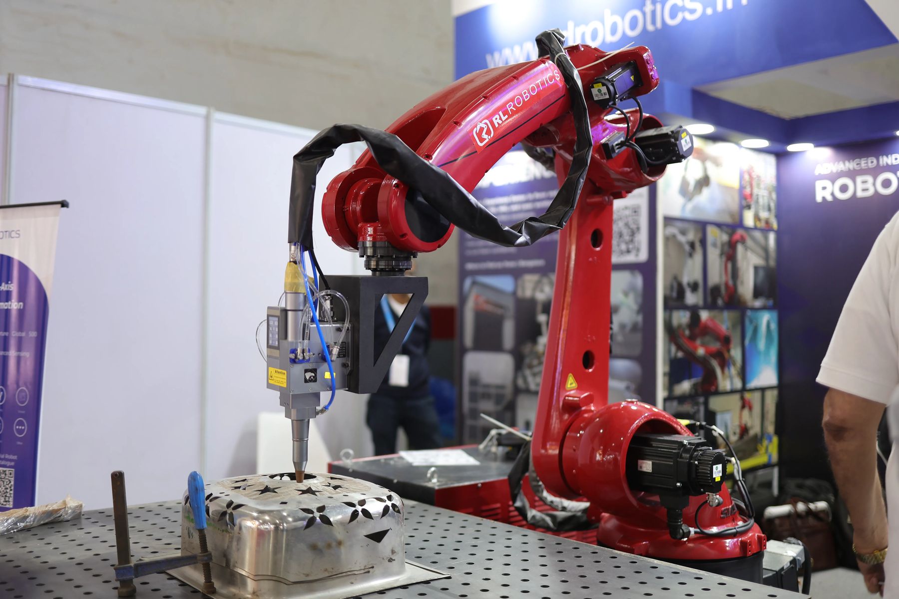 Robotics stand at Automation Expo